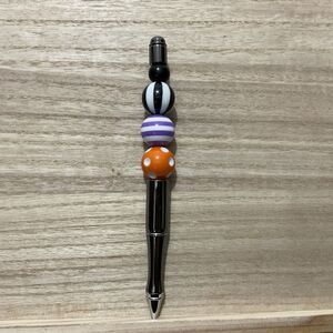 Halloween Themed Plastic Beaded Pen